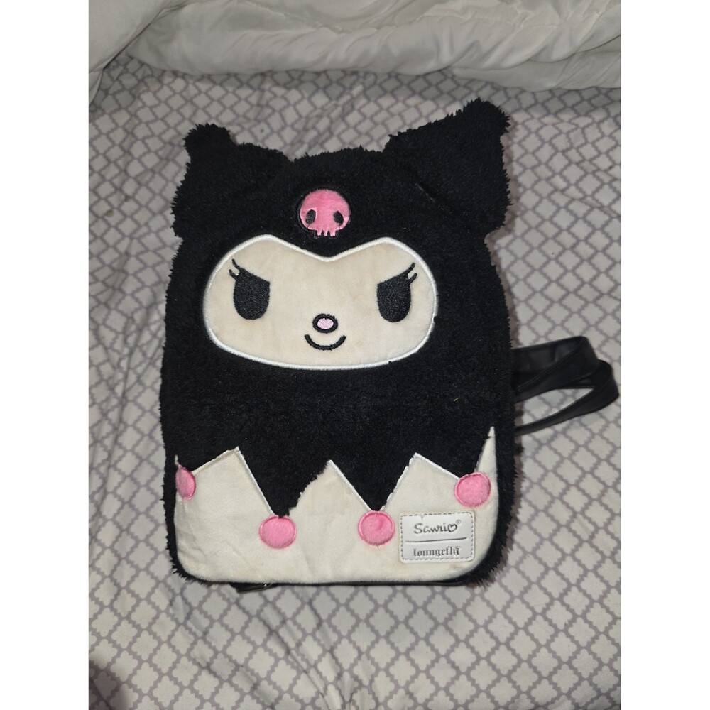 Loungefly Sanrio hello kitty Kuromi mini backpack bookbag purse bag tote!